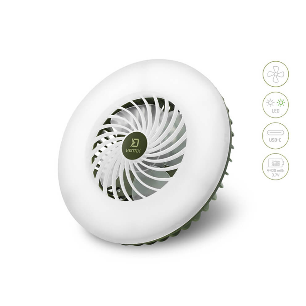 Ventilátor se světlem DELPHIN Ventix