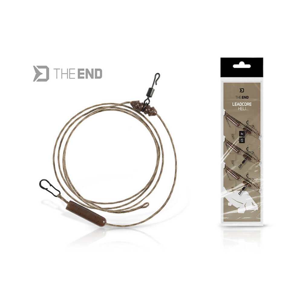Montáž DELPHIN TheEnd Leadcore Heli, 3 ks