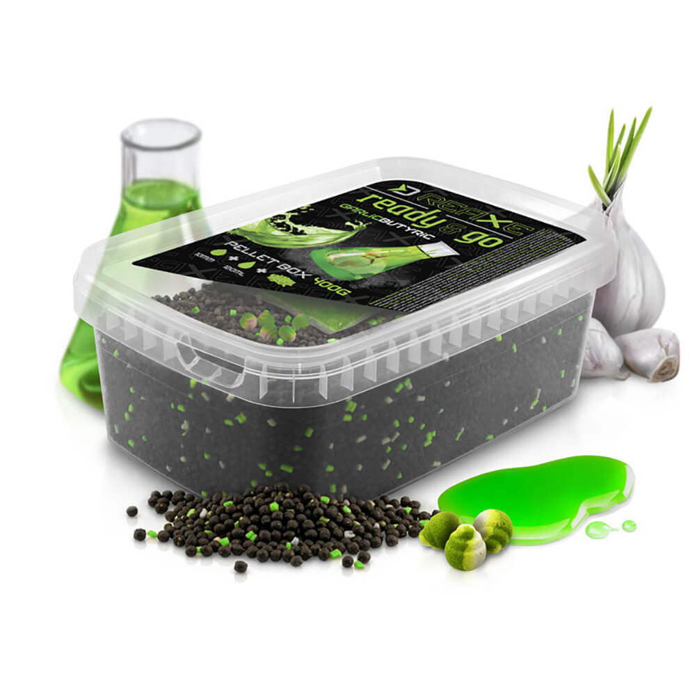 DELPHIN Reaxe Ready&Go Pellet box + booster + Wafters