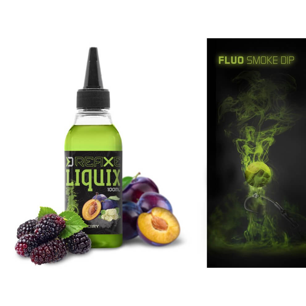Fluo dip DELPHIN D Snax LiquiX, 100 ml, Švestka & Moruša