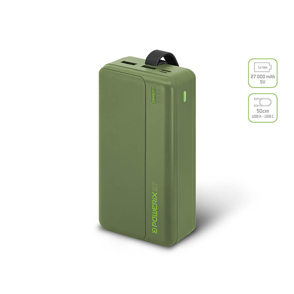 Powerbanka DELPHIN PoweriX, 27000 mAh