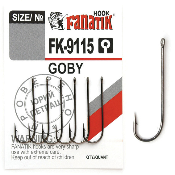 Háčky FANATIK GOBY FK-9115 vel. 10, balení 7 ks