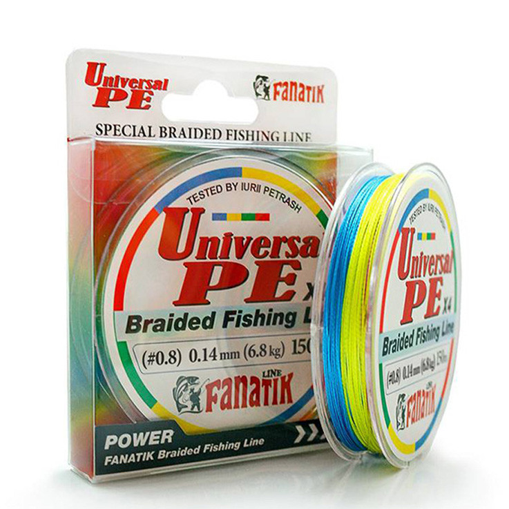 Šňůra FANATIK Universal PE x4 průměr 0,20 mm, nosnost 10,8 kg
