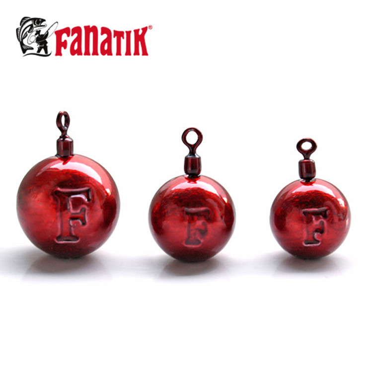 Zátež koule FANATIK Smorodina RED; 4 ks hmotnost 3,5 g