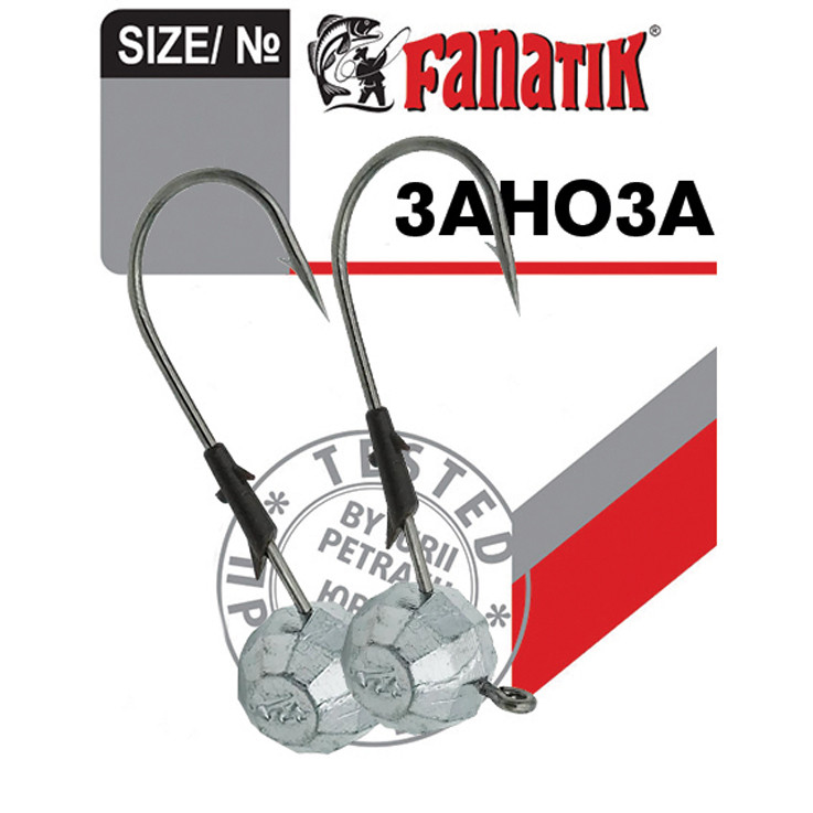 Jigová hlava FANATIK Zanoza č. 5/0, 2 ks hmotnost 24 g