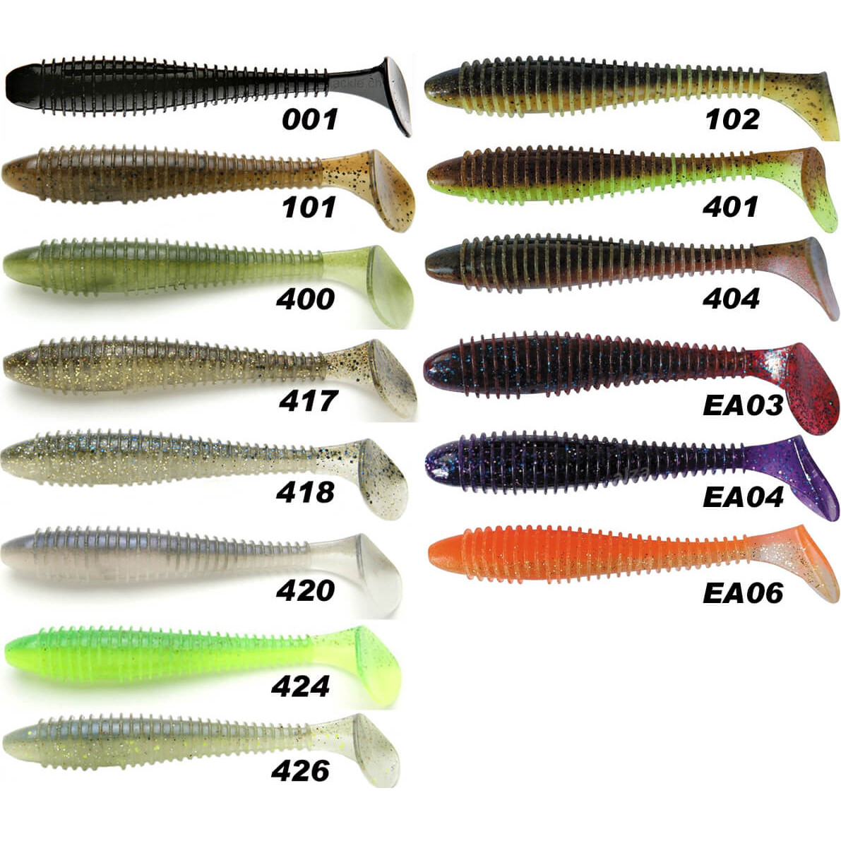Nástraha KEITECH Swing Impact Fat 4,8 inch/ 12,19cm, bal. 5ks 424 Lime Chartreuse