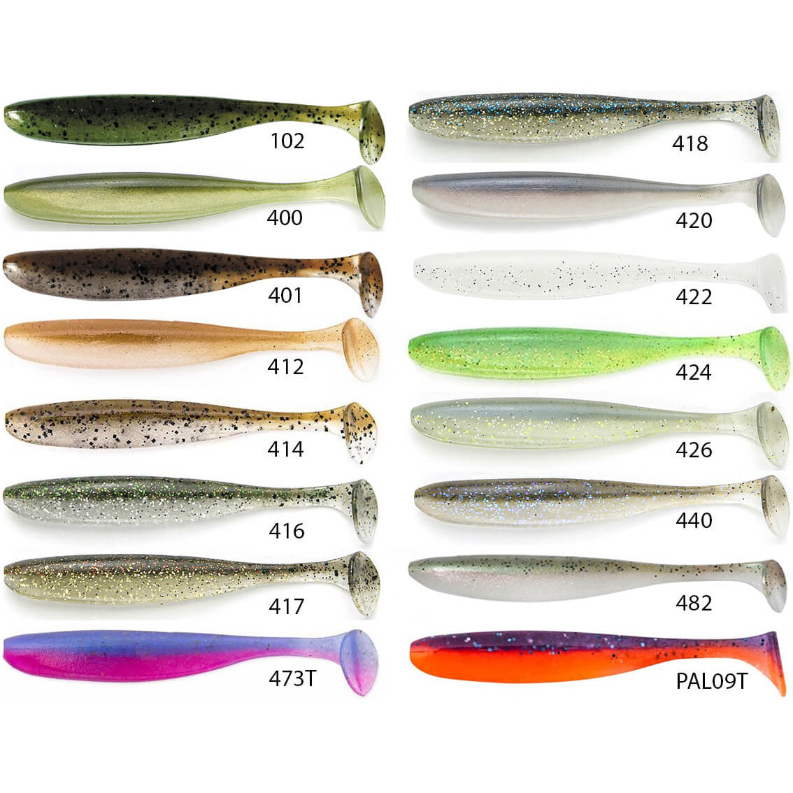 Nástraha KEITECH Easy Shiner 2 inch/ 5,08cm, bal. 12ks