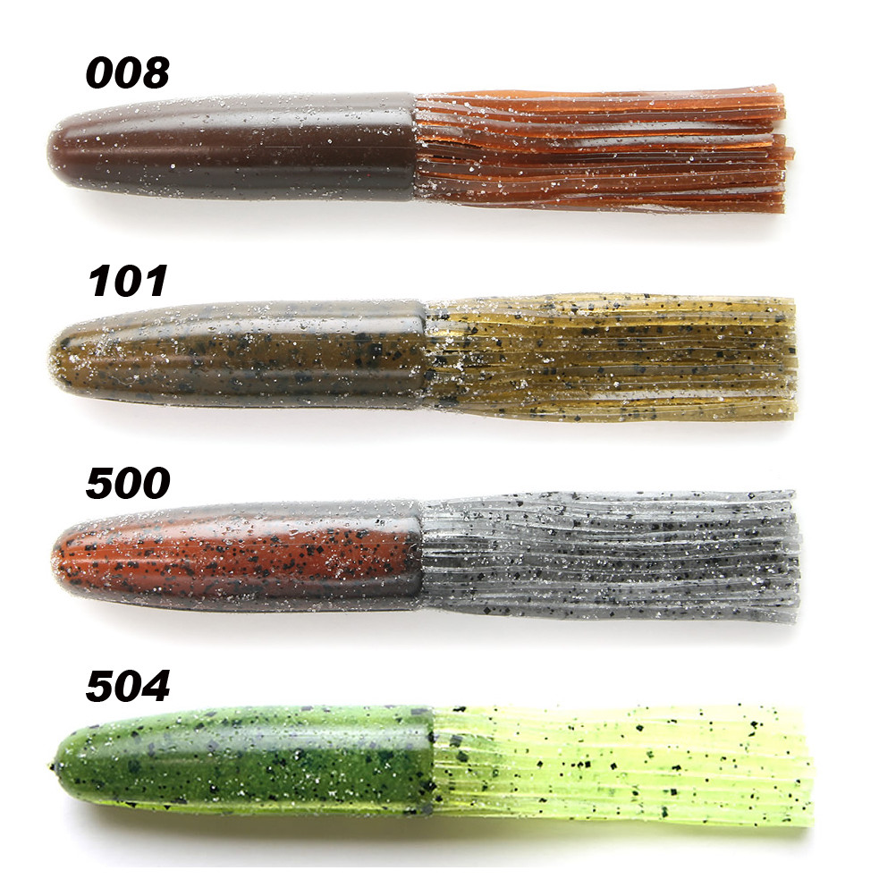 Nástraha KEITECH Salty Core Tube 4,25 inch/ 10,79cm, bal. 6ks 101 Green Pumpkin PP.