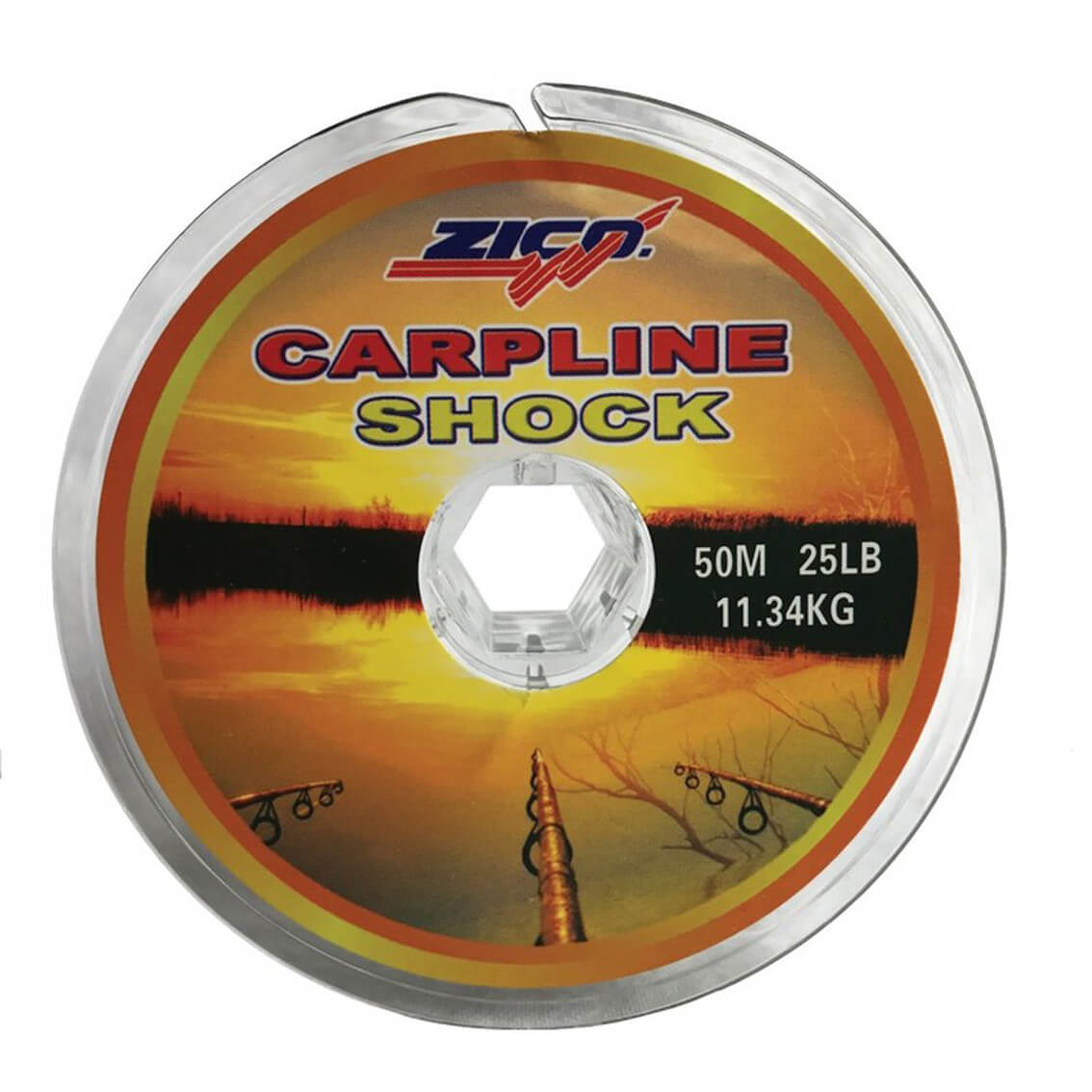 Šňůra ZICO Carpline Shock nosnost 30lb